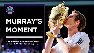 Andy Murray's Final Game vs Novak Djokovic Before Being Crowned Wimbledon Champion 🏆