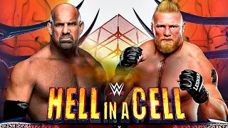 WWE 2K22 PS5 - Goldberg Vs. Brock Lesnar Hell in a Cell - Wrestlemania 39 "2023" (Prediction)