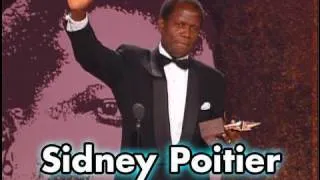 Sidney Poitier Accepts the 20th AFI Life Achievement Award in 1992