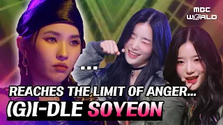 [C.C.] Soyeon Teacher Gets Extremely Angry😡 at the Chaotic Stage 🔥 #GIDLE #SOYEON