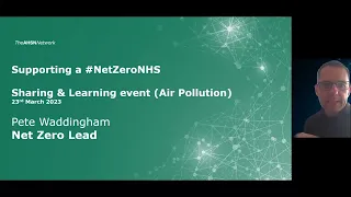 NHS Net Zero: Tackling toxic air pollution