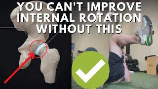 Why You Can't Improve Your Hip Internal Rotation - How To Unlock It