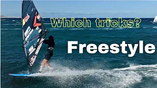Uncut RAW Freestyle with Lennart Neubauer and Takuma Sugi - Drone Windsurfing