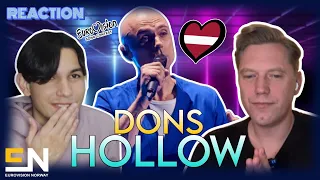 Reacting to "Hollow" by DONS (Latvia Eurovision 2024) 🇱🇻
