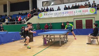 제9회 whidot배 탁구대회 단식결승 김주상(선) VS 이희성(1)