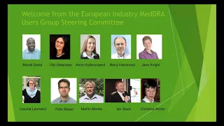 2021 04 20 European MedDRA User Group webinar