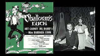 Cheeks For Your Roses- "O'Halloran's Luck" (1961) TV Musical - Art Carney and Barbara Cook