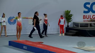 PINTO Raquel (POR) - 2017 Trampoline Worlds, Sofia (BUL) - Qualification Tumbling Routine 1