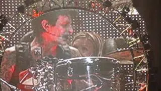 Mötley Crüe - Tommy Lee Drum Rollercoaster Bridgestone Arena in Nashville, TN ‘11