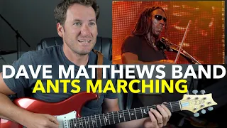 Guitar Teacher REACTS: Dave Matthews Band - Ants Marching (Live At Piedmont Park)