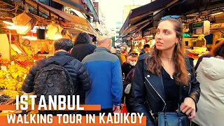 Istanbul City Turkey 2021 | Around Kadikoy Walking Tour |4k UHD |31October In Asian Side Of Istanbul