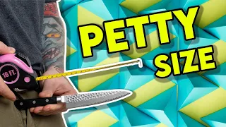 What is the BEST Petty Length?! - JAPANESE KNIVES 90mm-180mm