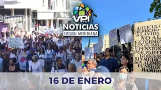 En Vivo 🔴 | Noticias al mediodía - Lunes 16 de Enero de 2023 - Venezuela - @VPItv