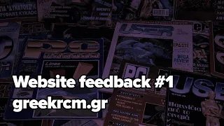 Website Feedback #1