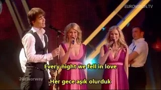 Alexander Rybak - Fairytale (Eurovision) İngilizce-Türkçe Altyazı (English-Turkish Subtitle)