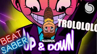 [beat saber] Being trolled hard by a map! (Marnik - Up & Down)