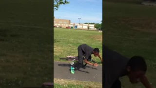 Kid Gets Destroyed By Bike *MUST WATCH*