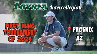 D1 College Golf Tournament Vlog #1 |Hung Golf|