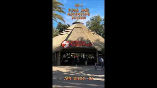 FOOD AND ADVENTURE REVIEW: San Diego Zoo & Safari Park + The Watering Hole Restaurant - San Diego CA