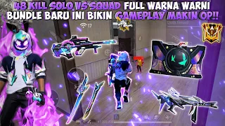 48 KILL SOLO VS SQUAD FULL WARNA!!BORONG EVENT BUNDLE TERBARU, KEREN BANGET BUNDLENYA!!