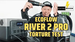 Ecoflow River 2 Pro test review of solar power station