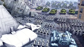 Stormtrooper Army Siege of NEW YORK CITY Streets! - Gates of Hell: Star Wars Mod