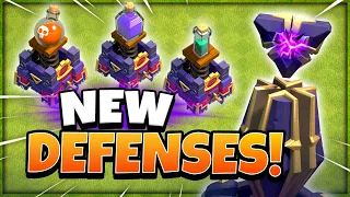 New Monolith & Spell Towers Explained! Clash of Clans Update Sneak Peek 2!