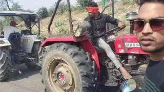 Massey 241 vs Farmtrac 60 tochan videos viral #tranding #tractor #viralvideo