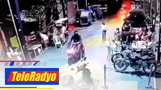 SAPUL SA CCTV: 14-anyos binaril ng riding in tandem sa labas ng barangay hall | TeleRadyo