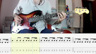 Simple Minds - Don't You (Forget About Me) BASS ONLY + PLAY ALONG TAB + SCORE