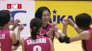 Vリーグ公式】2020/10/24 ハイライト #埼玉上尾メディックス vs #ヴィクトリーナ姫路