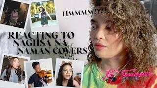 REACTING TO COVERS OF MY SONG | KZ Tandingan