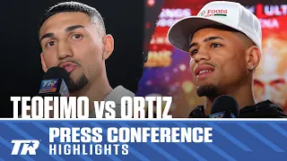 Teofimo Lopez vs Jamaine Ortiz | PRESS CONFERENCE HIGHLIGHTS