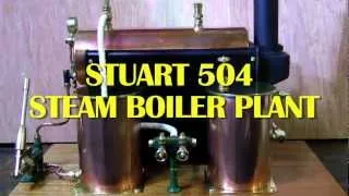 STUART TURNER 504 BOILER PLANT - STEAM TEST