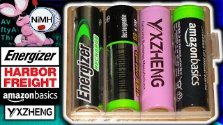 Are your buying bad batteries? Rechargeable Battery Showdown!  Four NiMH brands tested.