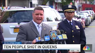 10 Injured, Mostly Innocent Bystanders, in Queens Mass Shooting | NBC New York