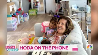 Hoda Kotb Tells Savannah And Jenna Bush Hager About Her Happy Mother’s Day | TODAY