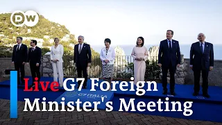 Live: G7 foreign ministers hold press conference as meeting concludes | DW News