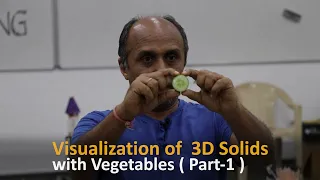 3D shape Visualization using Vegetables Part 1 | Curiosity Program KGBV