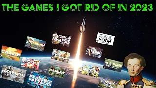 The games I got rid of in 2023