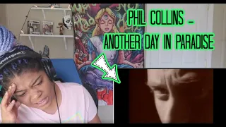 Think TWICE!! Phil Collins - Another Day In Paradise REACTION!!!