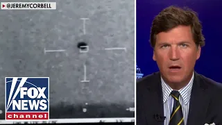 Tucker reacts to footage of 'spherical' UFO captured by Navy