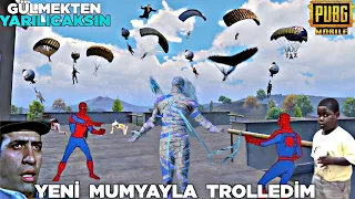 YENİ MUMYA SETİYLE TROLLEDİM 😱 (%1.999.999 GÜLMEK GARANTİ ) 😂 PUBG MOBİLE KOMİK MONTAJ