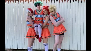 BNHA Boys Become Cheerleaders (My Hero Academia Cosplay)