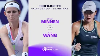 Greet Minnen vs. Xiyu Wang | 2023 Guangzhou Semifinal | WTA Match Highlights