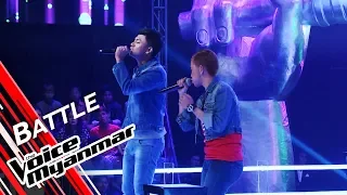 Phyo Htet Ko VS C Ko: Myint Na Sin Yae Pin Lal (R Zarni) | Battle - The Voice Myanmar 2019