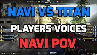 ESL Pro League Finals - NaVi vs Titan de_cobblestone with players voices (NAVI POV)