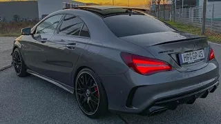 CLA 45amg 381hp Stock - Performance exhaust revs, Accelerate Pop & Bangs