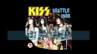 Kiss Seattle Center Coliseum, Seattle, WA, March 17, 1988