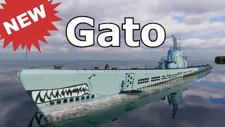 World of WarShips Gato - NEW SHIP !